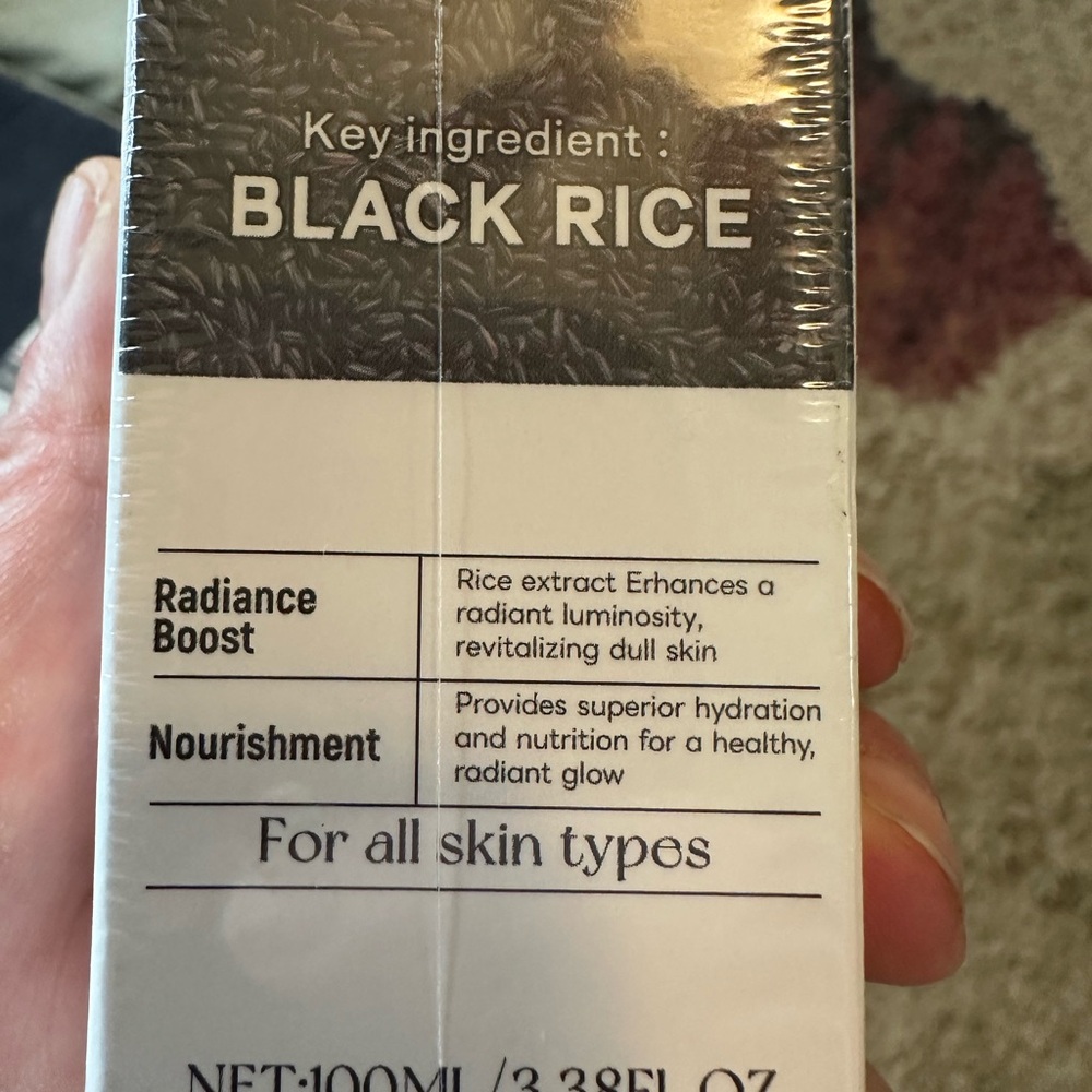 Black Rice Radiance Boost Skincare and Rice Radiance Boost Skincare